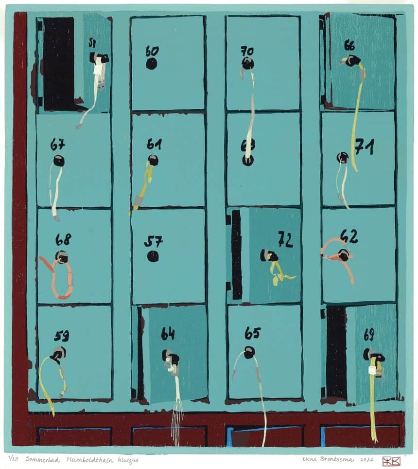 Sommerbad Humboldthain Schließfächer