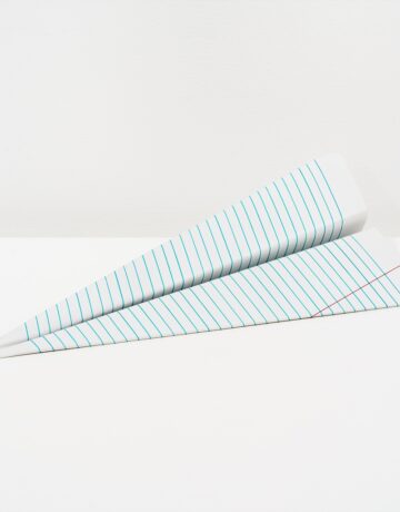 Paper Plane (white) II